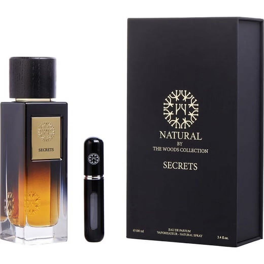 Set The Woods Collection: Secrets, Apa de parfum, Unisex, 100 ml + Secrets, Apa de parfum, Unisex, 5 ml