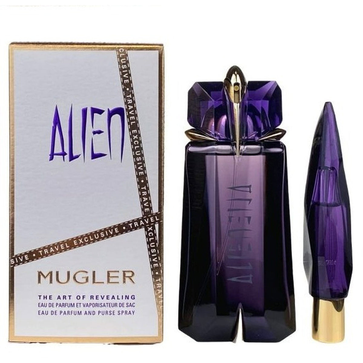 Set Thierry Mugler: Alien, Eau De Toilette, For Femei, 90 ml + Alien, Eau De Toilette, For Femei, 10 ml