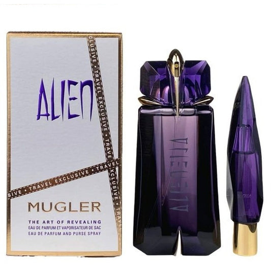 Set Thierry Mugler: Alien, Eau De Toilette, For Femei, 90 ml + Alien, Eau De Toilette, For Femei, 10 ml