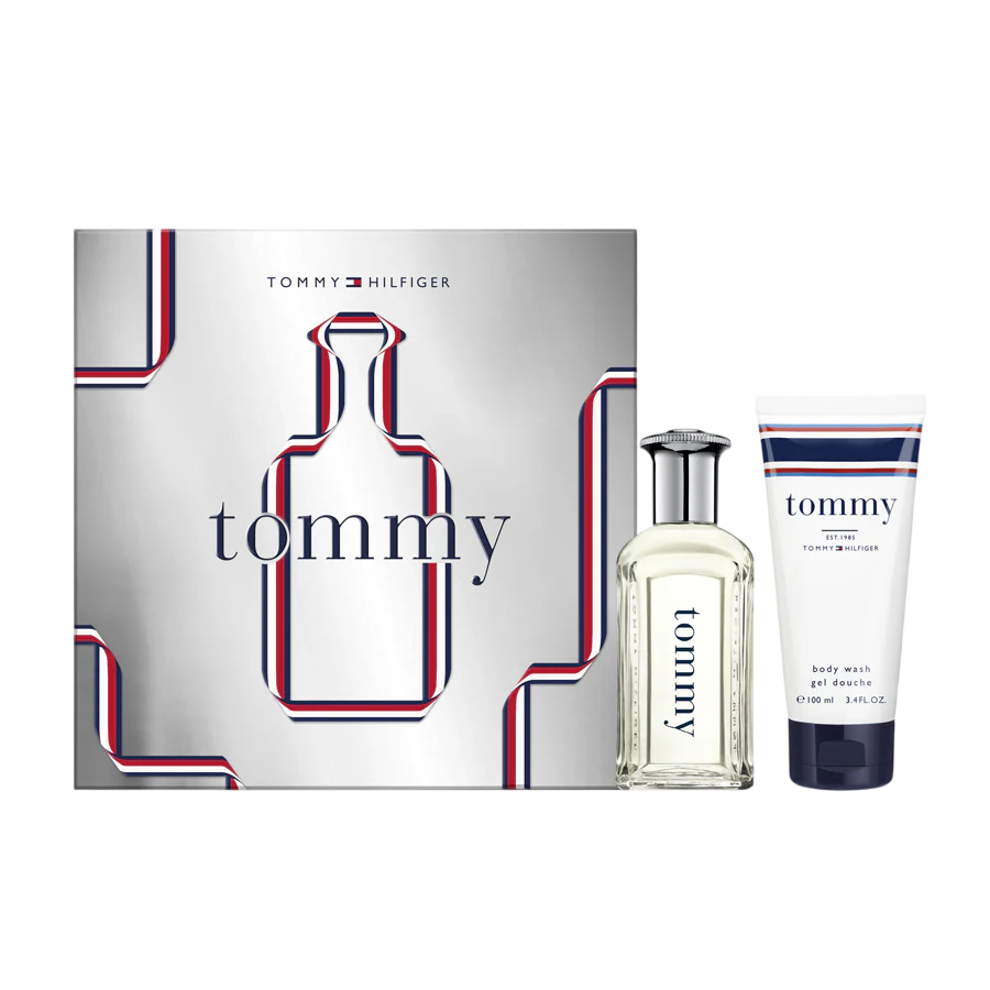 Set Tommy Hilfiger: Tommy, Apa de toaleta, Barbati, 50 ml + Tommy, Shower Gel, Body, 100 ml