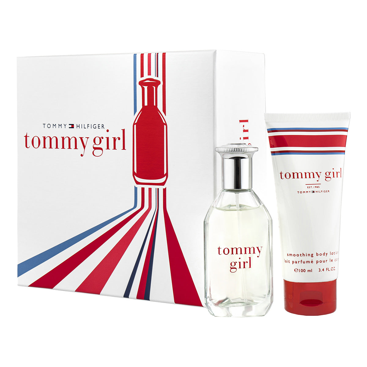 Set Tommy Hilfiger: Tommy Girl, Apa de toaleta, Femei, 50 ml + Tommy Girl, Hydrating, Body Lotion, 100 ml