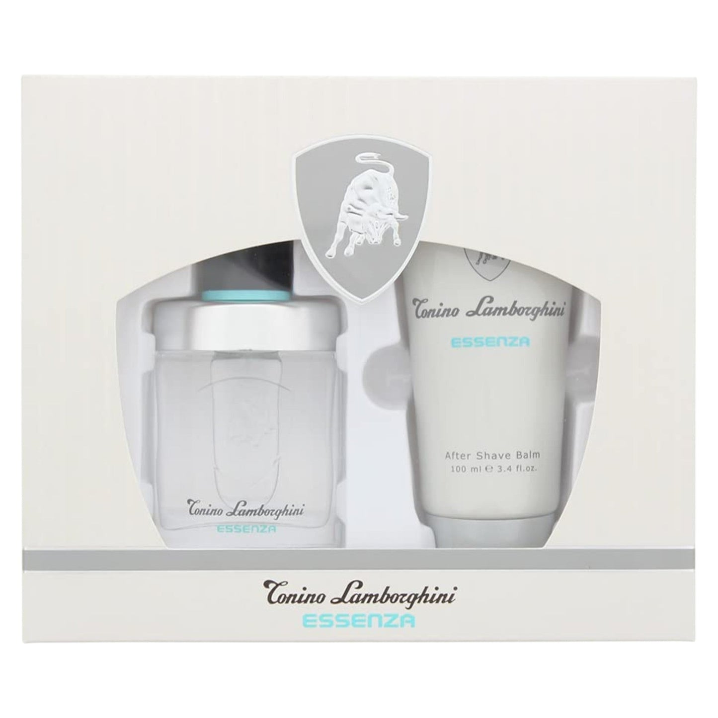 Set Tonino Lamborghini: Essenza, Apa de toaleta, Barbati, 40 ml + Essenza, Hydrating, After-Shave Balm, 100 ml