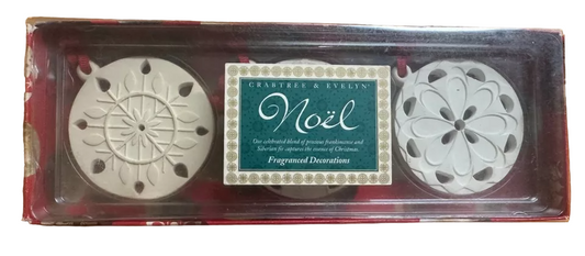 Set Trio, Crabtree & Evelyn, Christmas Decoration, Odorizant de cameră, 3 buc