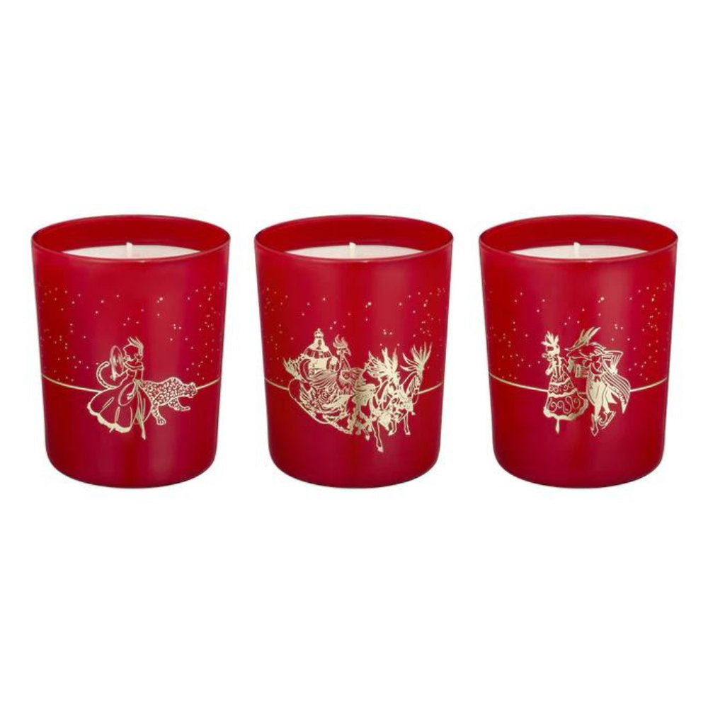 Set Trio, Parfums de Marly, Festive Spiced Delight, Woody & Spicy, Lumânare parfumată, 3 buc, 75 g