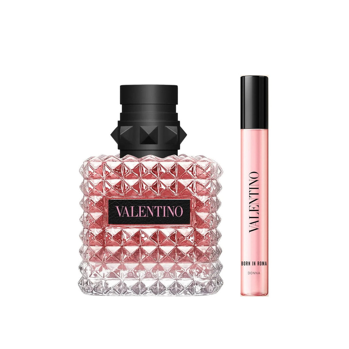 Set Valentino: Born In Roma Donna, Eau De Parfum, For Femei, 100 ml + Born In Roma Donna, Eau De Parfum, For Femei, 15 ml