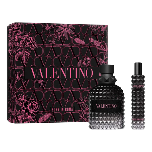 Set Valentino: Born In Roma, Eau De Toilette, Barbati, 100 ml + Born In Roma, Eau De Toilette, Barbati, 10 ml