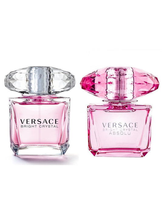 Set Versace: Bright Crystal Absolu, Apa de parfum, Femei, 30 ml + Bright Crystal, Apa de toaleta, Femei, 30 ml