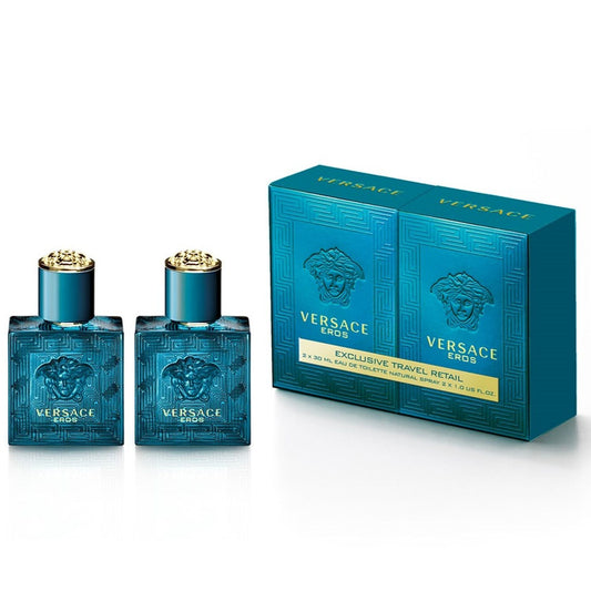 Set Versace: Eros, Eau De Toilette, Barbati, 30 ml + Eros, Eau De Toilette, Barbati, 30 ml