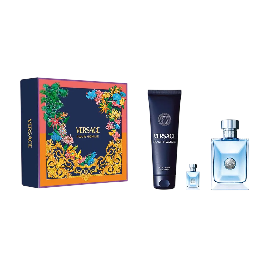 Versace Pour Homme Medusa Apa de toaleta 100ml + Apa de toaleta 5ml + Shower Gel 150ml