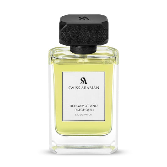 Swiss Arabian, Bergamot And Patchouli, Apa de parfum, Barbati, 100 ml