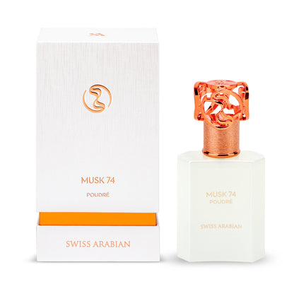 Swiss Arabian, Musk 74 Poudree, Apă de parfum, Unisex, 50 ml