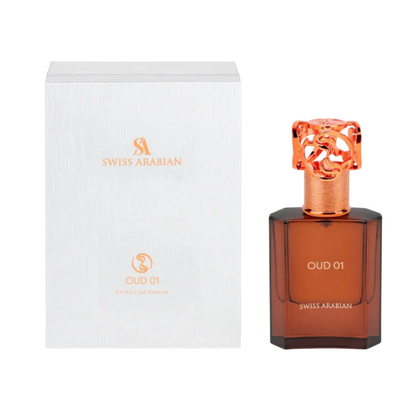 Swiss Arabian, Oud 01, Apa de parfum, Unisex, 50 ml