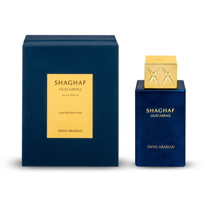 Swiss Arabian, Shaghaf Oud Azraq, Apa de parfum, Unisex, 75 ml