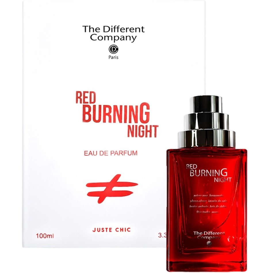 The Different Company, Red Burning Night, Apă de parfum, Unisex, 100 ml