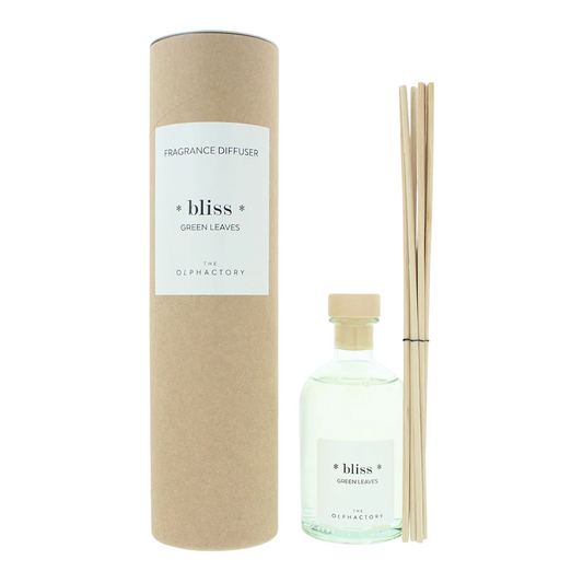 The Olphactory, Bliss Green Leaves, Fragrance Sticks, Aroma Reed Diffuser, 100 ml