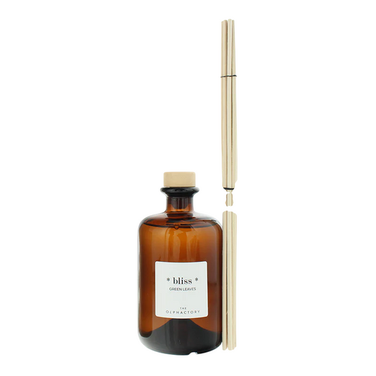 The Olphactory, Bliss Green Leaves, Fragrance Sticks, Aroma Reed Diffuser, 500 ml