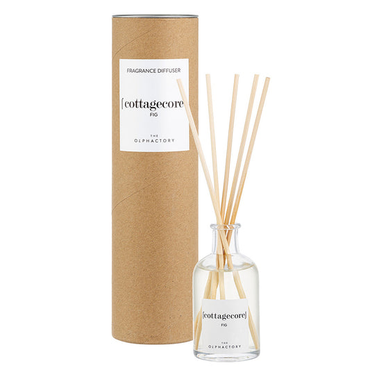 The Olphactory, Cottagecore Fig, Fragrance Sticks, Aroma Reed Diffuser, 100 ml