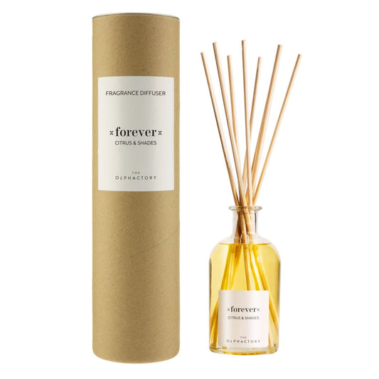 The Olphactory, Forever Citrus & Shades, Difuzor de aromă cu bețișoare, 100 ml *Tester