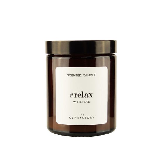 The Olphactory, Relax White Musk, Scented Candle, 135 g