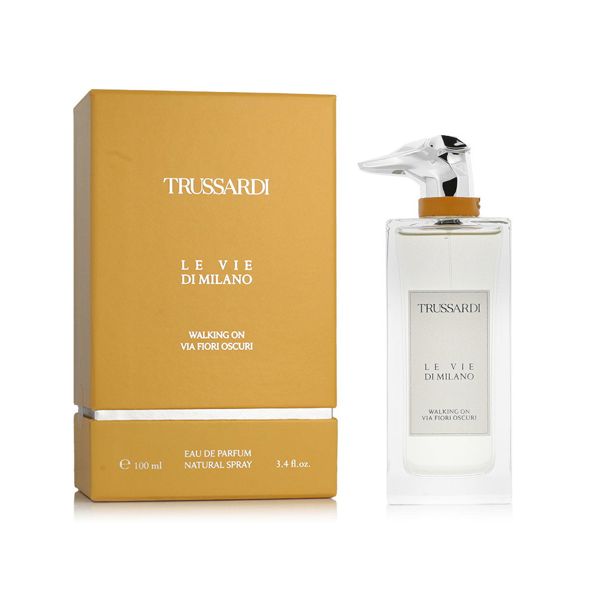 Trussardi, Le Vie Di Milano - Walking On Via Fiori Oscuri, Apă de parfum, Unisex, 100 ml