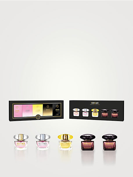 Versace Bright Crystal Coffret Apa de Parfum 5x5ml Femei