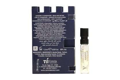 V Canto, Amans, Extract de parfum, Unisex, 1.5 ml Flacon