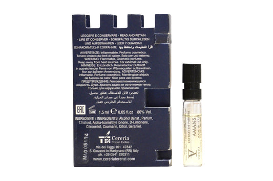 V Canto, Amans, Extract de parfum, Unisex, 1.5 ml Flacon