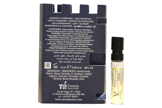 V Canto, Irae, Extract de parfum, Unisex, 1.5 ml Flacon