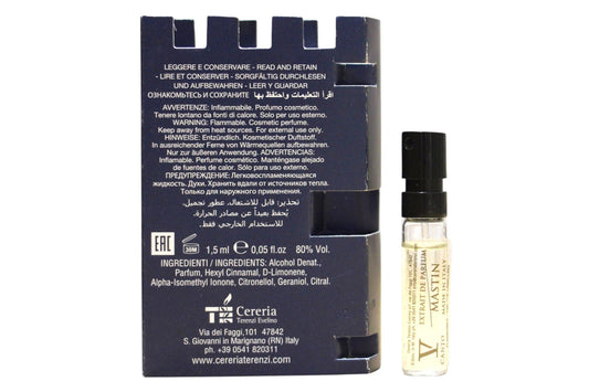 V Canto, Mastin, Extract de parfum, Unisex, 1.5 ml Flacon
