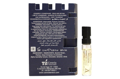 V Canto, Mastin, Extract de parfum, Unisex, 1.5 ml Flacon