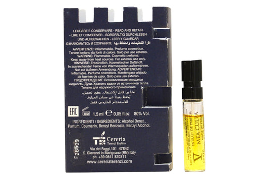 V Canto, Mea Culpa, Extract de parfum, Unisex, 1.5 ml Flacon