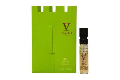 V Canto, P.D.F., Extract de parfum, Unisex, 1.5 ml Flacon