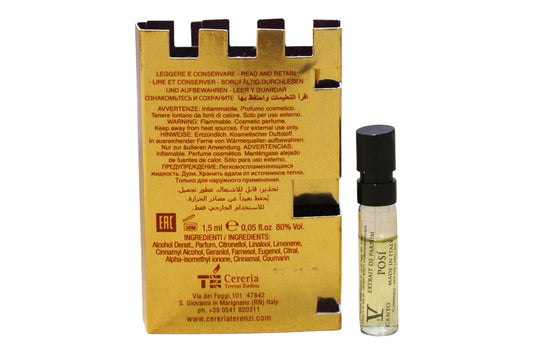 V Canto, Posi, Extract de parfum, Unisex, 1.5 ml Flacon