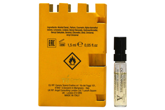 V Canto, Sigismondo, Extract de parfum, Unisex, 1.5 ml Flacon