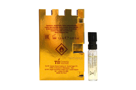 V Canto, Temptatio, Extract de parfum, Unisex, 1.5 ml Flacon