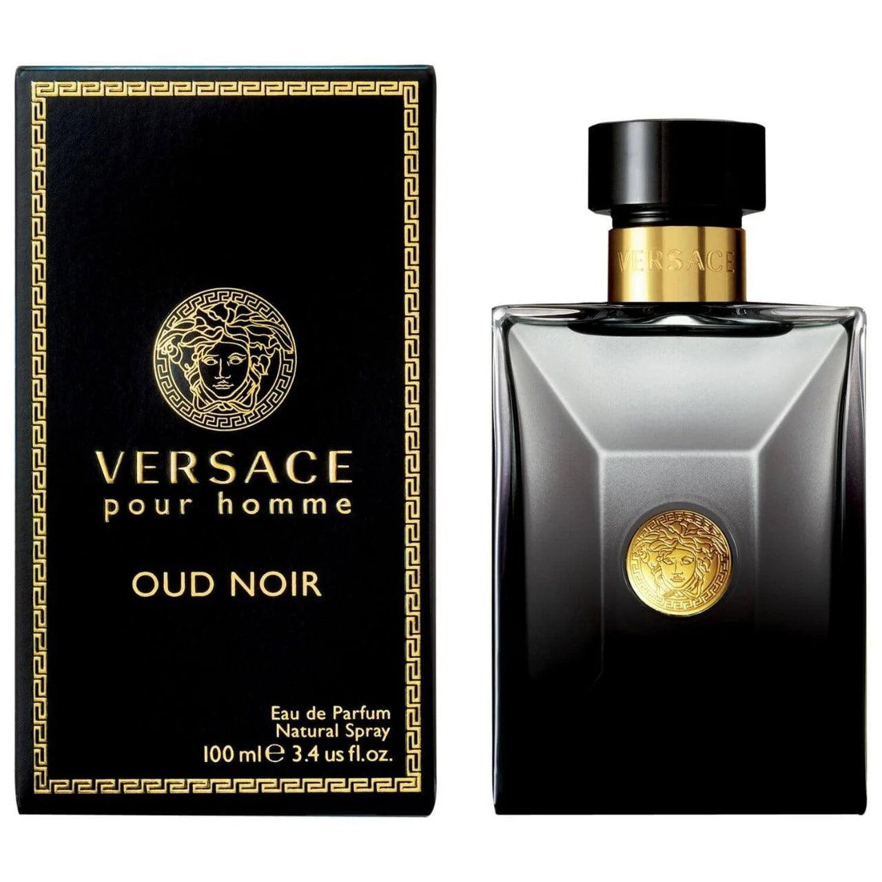 Versace, Pour Homme Oud Noir , Apă de parfum, Pentru bărbați, 100 ml