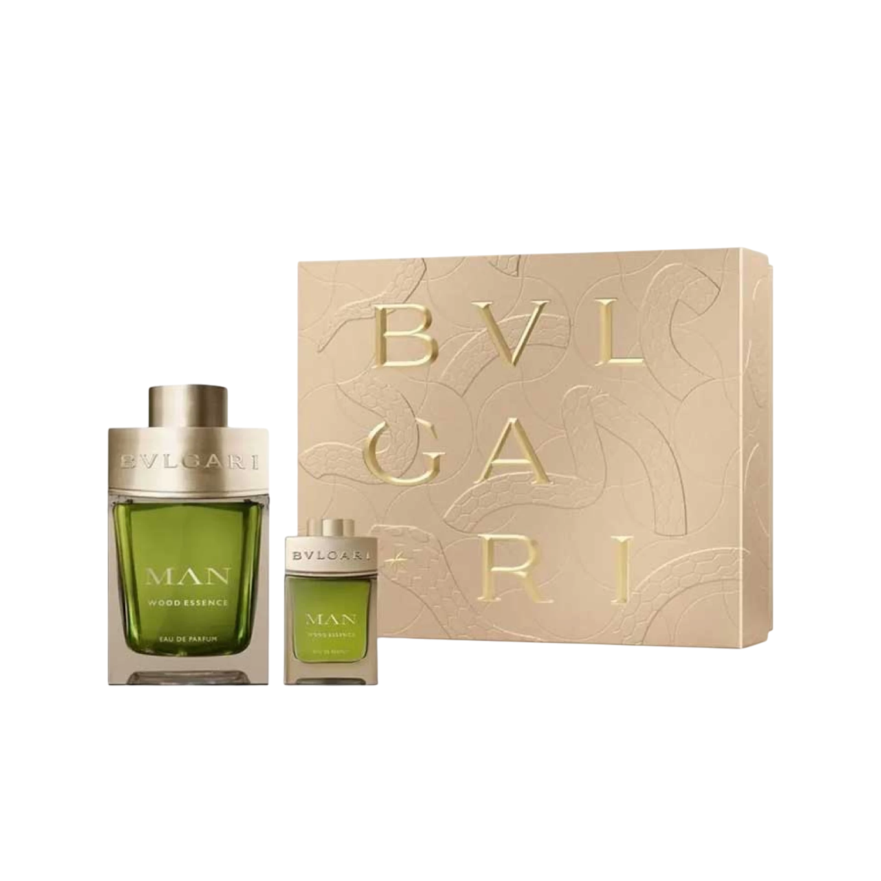 Xmas 2025 Set Bvlgari: Wood Essence, Apa de Parfum, Barbati, 100 ml + Wood Essence, Apa de Parfum, Barbati, 15 ml *Miniature