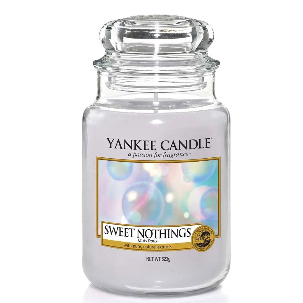 Yankee Candle, Sweet Nothings, Lumânare parfumată, 623 g