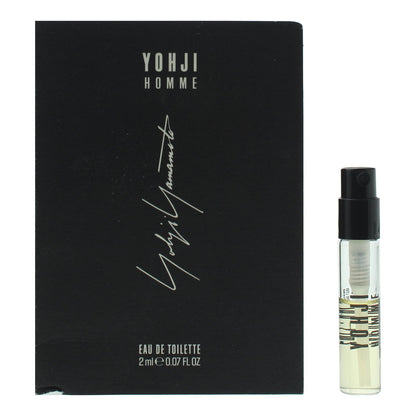Yohji Yamamoto, Pour Homme, Apă de toaletă, Pentru bărbați, 2 ml Flacon