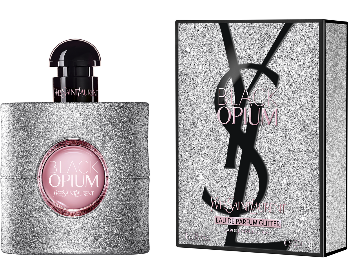 Yves Saint Laurent, Black Opium Glitter, Apa de parfum, Femei, 50 ml