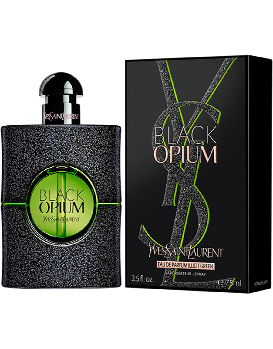 Yves Saint Laurent, Black Opium Illicit Green, Eau De Parfum, For Femei, 75 ml